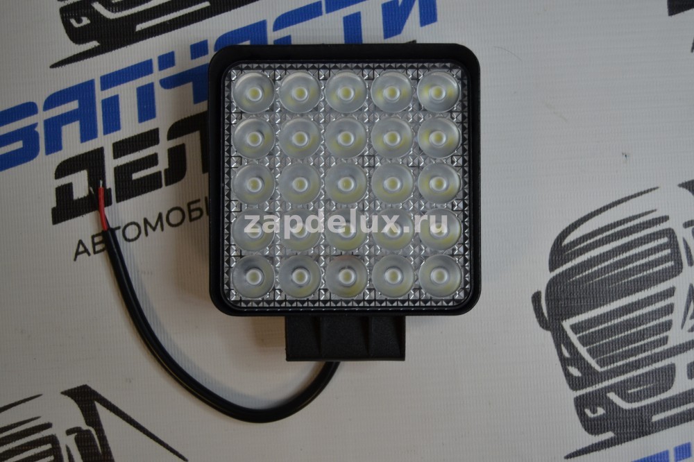 AE75S-25LED-42HC - Фара светодиодная 25 диодов, 75W, квадратная,направленный свет, 12,24В, AE75S-25LED-42HC (09.2228)